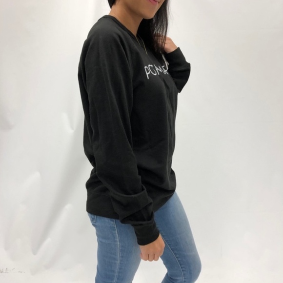 Poshmark Logo Black Large Crewneck - Picture 2 of 4